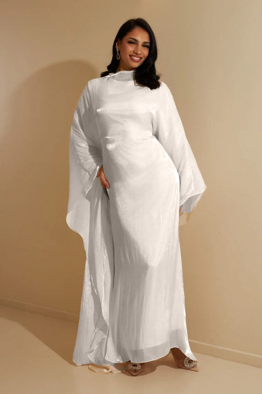 Serafina Dress - Pearl White