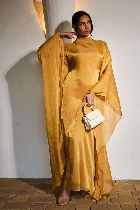 Serafina Dress - Gold